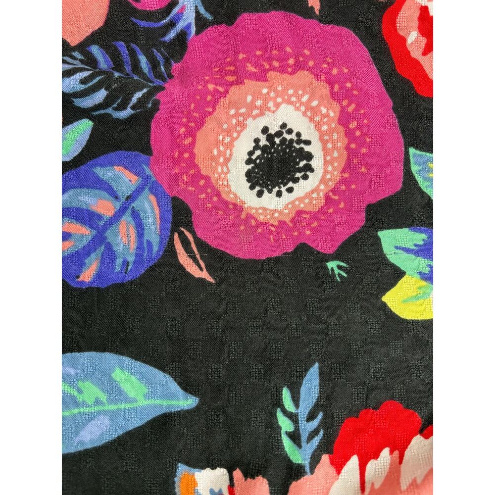 Maeve by Anthropologie Magnolia Tunic Dress XS Colorful Floral Garden Boho - Picture 12 of 13
